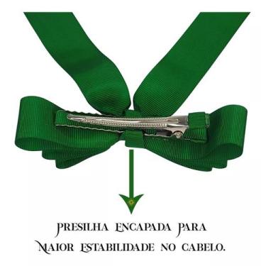 Imagem de Laço De Cabelo - Adulto E Infantil - Linha Ágata - Morgana, Verde