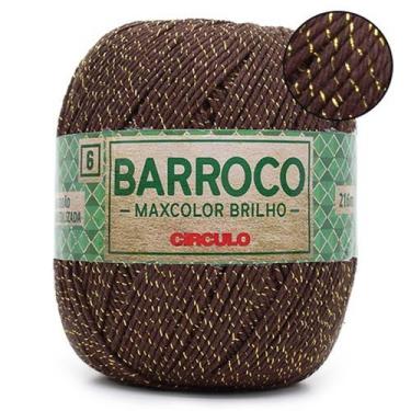Imagem de Barbante Barroco MaxColor Brilho nº 6 200g - CÍRCULO, U, 7311 - MARROM