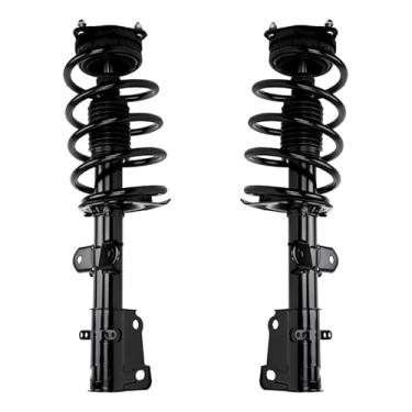 Imagem de KAC Amortecedores e montagem de suporte, amortecedores de montagem de amortecedores completos rápidos compatíveis com o par frontal Grand Caravan 2008-14 (atualizado)