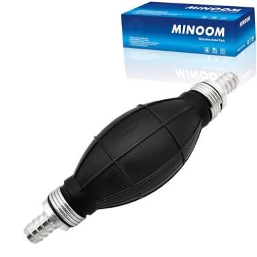 Imagem de MINOOM Bomba de Combustível Manual de 14 mm, Adequado para Carros/Motocicletas, Gasolina, Borracha e Alumínio
