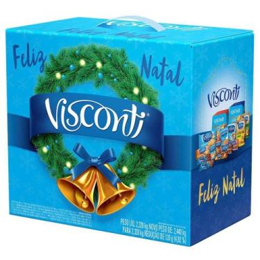 Imagem de Cesta de Natal Grande 13 Itens - Visconti