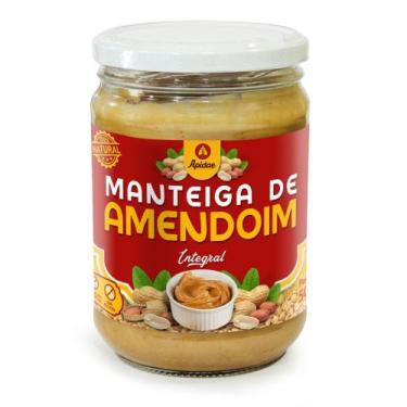 Imagem de Manteiga de Amendoim Integral Apidae 500 g - Caixa com 4 unidades - Ap