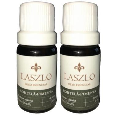Imagem de Óleo Essencial Hortelã Pimenta 100% Puro e Natural Laszlo GT India - K