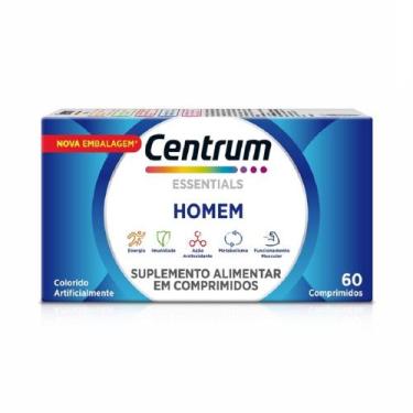 Imagem de Centrum Essentials Homem Multivitaminico c/60 azul original - Haleon