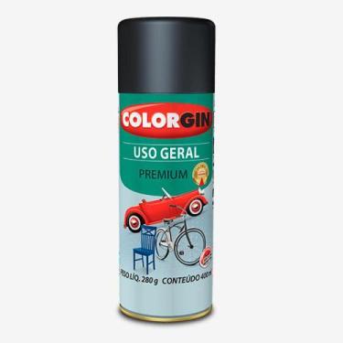 Imagem de Tinta spray uso geral branco rápido refrigerador 51001 colorgin 350ml 