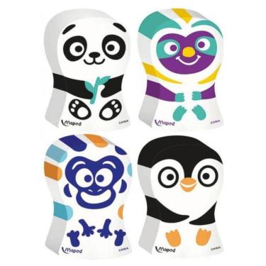 Imagem de Kit 04 Borrachas Escolar Shakky Bichinhos Fofos MAPED