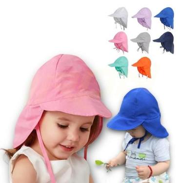 Imagem de Chapéu Boné Bebê Infantil Praia Proteção UV Solar NUCA 249 - IRON, Azu