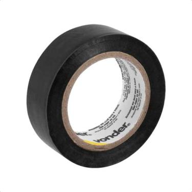 Imagem de Fita Isolante Vonder 19mm x 10m com Tensão Máxima de 750V para Fios e 