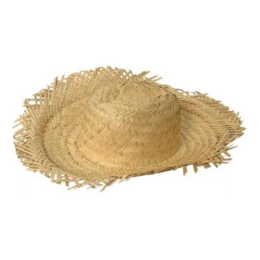 Imagem de Chapéu Desfiado De Palha Infantil Junino Arraial - Anjo Fantasias