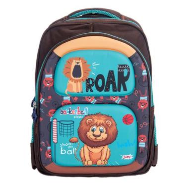 Imagem de Mochila Infantil Menino Menina Mochila Escolar Bolsa de Costas - OKI-N
