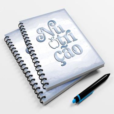 Imagem de Caderno Universitário 96fls Profissão Luxo Nutrição Mod. 02 - Premium
