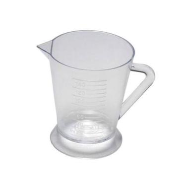 Imagem de Caneca Graduada 150ml Copo Medidor Dosador para Tintura, Processos Quí