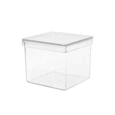 Imagem de Caixinha acrílica 3x3cm pct c/10 un. lsc toys, TRANSPARENTE
