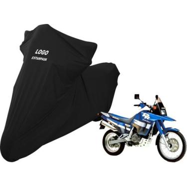 Imagem de Capa Para Moto Suzuki DR 800 Alta Durabilidade Com Logo - Mz, Preta
