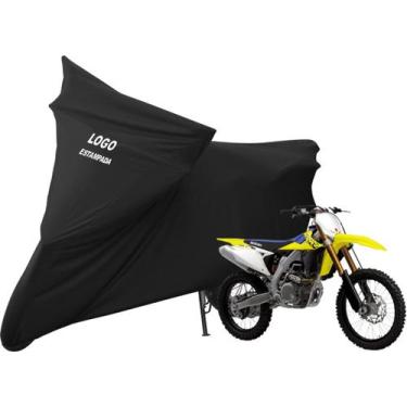 Imagem de Capa Para Proteger Moto Suzuki RM 250 Postagem Imediata - Mz, Preta