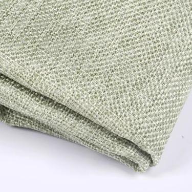 Imagem de Flushbay Tecido de alto-falante de camada única de linho para churrasqueira, tecido de malha à prova de poeira, substituição de tecido estéreo para alto-falantes de palco doméstico, gabinete de mídia,