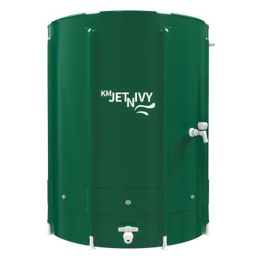 Imagem de KMJETNIVY Sistema De Coleta De Água De Chuva Dobrável Anti-Colapso, Tanque De Armazenamento De Água Portátil, Coletor De Água De Jardim (265G)