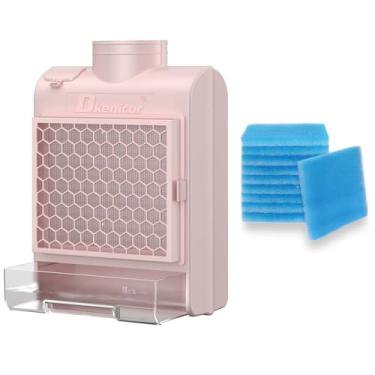 Imagem de Kit de ventilação de secador interno 3 em 1 para secador elétrico, caixa de ventilação para secadora com 10 peças de filtros de poliéster, filtro de tela de aço inoxidável e sistema de gaveta de água