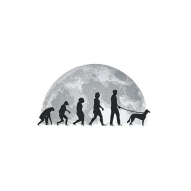 Imagem de Saluki Notebook: Saluki Moon Evolution Persian Greyhound / 6x9 inches / 120 graph sites