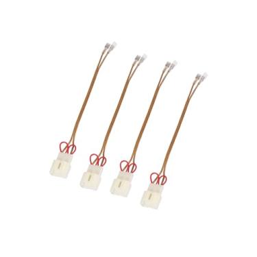 Imagem de Partuto 4 peças conector de alto-falante de carro conector adaptador de chicote de fios para Mazda para Ford para Lincoln substituição