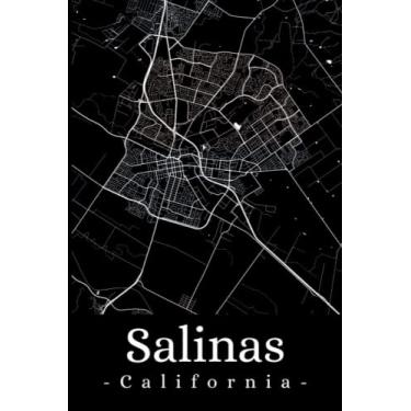 Imagem de Salinas California: Your city, your region, your home! | Composition Notebook 6x9 plaid 120 pages