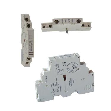 Imagem de Bloco de Contato Auxiliar Lateral para Disjuntor Motor IBLD11 - Com  1NA+1NF (Para Linha GV2)
