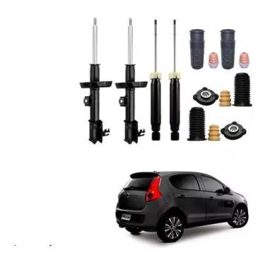 Imagem de 4 Amortecedor 4 Kit Novo Palio Attractive 2011 2012 2013 14 - milleniu