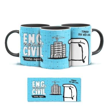 Imagem de Minha Profissão 3, Meu Orgulho Canecas Personalizadas Simbolos das Profissões (Eng.Civil)