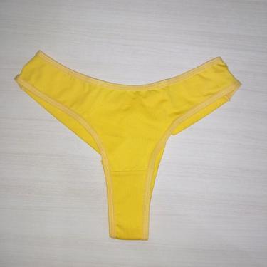 Imagem de Calcinha Fio Dental Dupla Tradicional Feminina Clamar em Microfibra - 