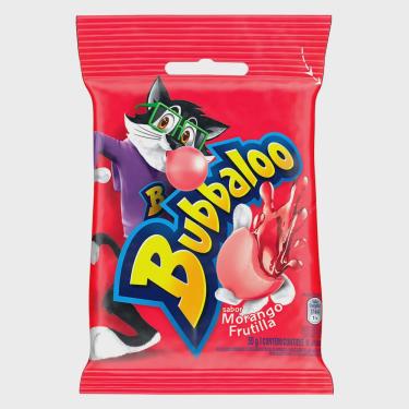 Imagem de Chiclete Bubbaloo Morango 10 Unidades