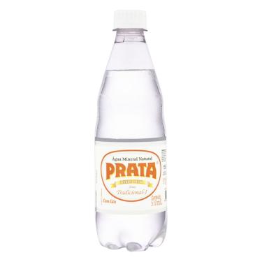 Imagem de Água Mineral Natural Com Gás prata 510ml