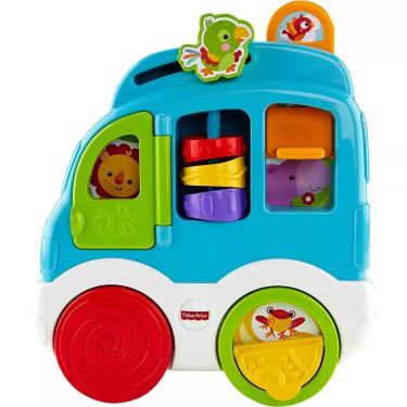 Imagem de Brinquedo para Bebês Painel de Atividades Novos Sons Divertidos Ônibus - Fisher Price