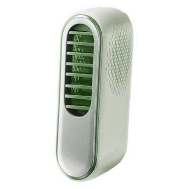 Imagem de IEUDNS Ventilador de mão Speed ​​Speed ​​Fan silencioso fã de mesa para mulheres recarregáveis ​​para a sala de viagem de viagem de verão Sala de estar, Verde