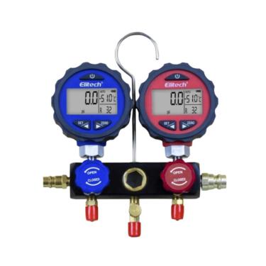 Imagem de Manifold Digital Com 02 Manômetros Dmg-3 - 6002