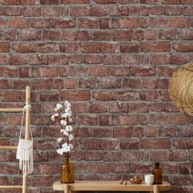 Imagem de Papel De Parede Up To Date Tijolo Vermelho 34833
