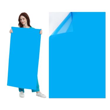 Imagem de ATROPOS Kit de remendo autoadesivo de vinil de PVC autoadesivo de 49 x 33 polegadas para piscinas infláveis colchão de ar de barco