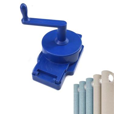 Imagem de Toysructin Perfurador de cortina rotativo de 1,9 a 2 polegadas, kit de ferramentas de ilhós de tecido ajustável, setter de instalação de ilhós de anel romano, cortador de perfuração manual p
