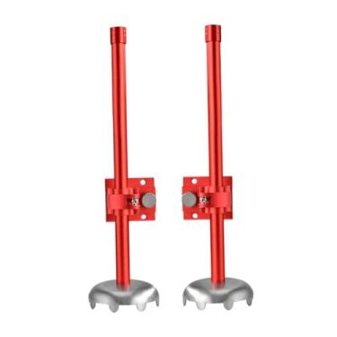 Imagem de Vaveren 2 peças de caixa de pesca com pernas de elevação, suporte para tanque de peixes, pés práticos e estáveis ​​para caixa de pesca, para camping, mochila, 32.3 Cm