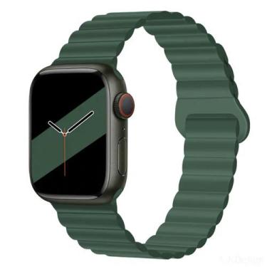 Imagem de Pulseira Magnética de silicone Compativel com IP.Watch Serie 3  38 40 