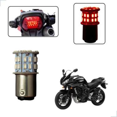 Imagem de Lâmpada Led Freio 2 Polo 1157 50 Leds Moto Fazer 6N