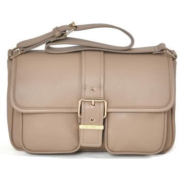 Imagem de Bolsa Via Marte Shoulder Bag Alça de Ombro Fixa Ajustável Fivela B2-606