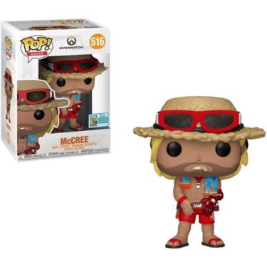 Imagem de Pop Funko Mccree Summer Skin #516 Overwatch Jogo