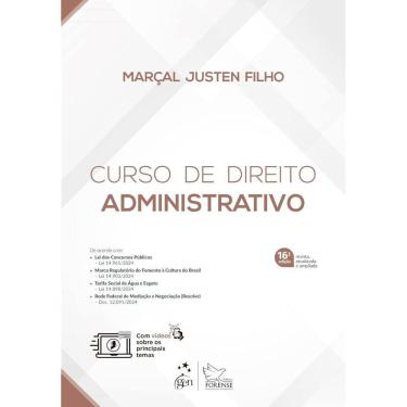 Imagem de Curso de Direito Administrativo - 16ª Edição 2025