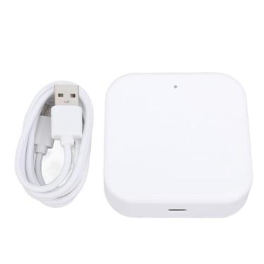 Imagem de Smart Lock Wifi Bridge Bluetooth Hub remoto Controle remoto Assistente de voz compatível sem chave trava para escritório em casa