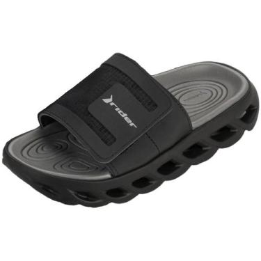 Imagem de Chinelo Masculino Slide High Tech Tratorado Power Rider, Preto, Cinza,