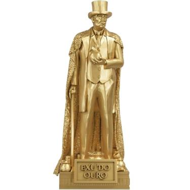 Imagem de Estátua Exu do Ouro Umbanda Candomblé (Cor Ouro)