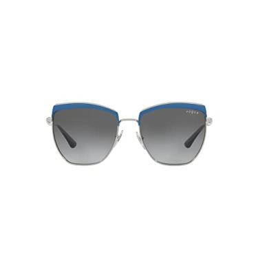 Imagem de Vogue Eyewear Óculos de sol femininos VO4234S borboleta, cinza gradiente, 54 mm
