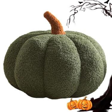 Imagem de Almofada Abóbora | Travesseiro Decorativo de Abóbora Recheado - Almofada Rústica para Sofá Cama Sala Varanda Cenário Acolhedor de Presente