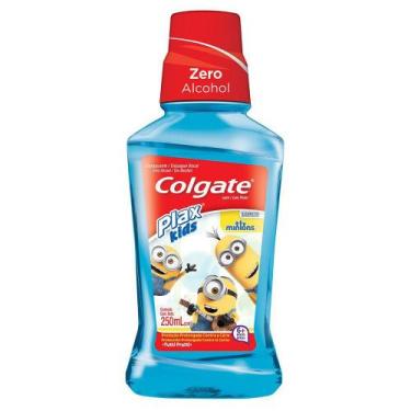 Imagem de Solução Bucal Plax Kids Minions 250ml - Colgate