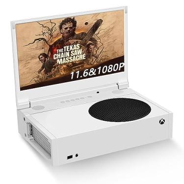 Imagem de G-STORY Monitor de jogos portátil de 11,6 polegadas para Xbox Series S - tela IPS de 1080p com dois HDMI, HDR, Freesync, modo de jogo, monitor de viagem